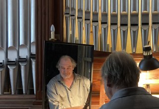 Werner Lamm an der Orgel // &copy; Werner Lamm