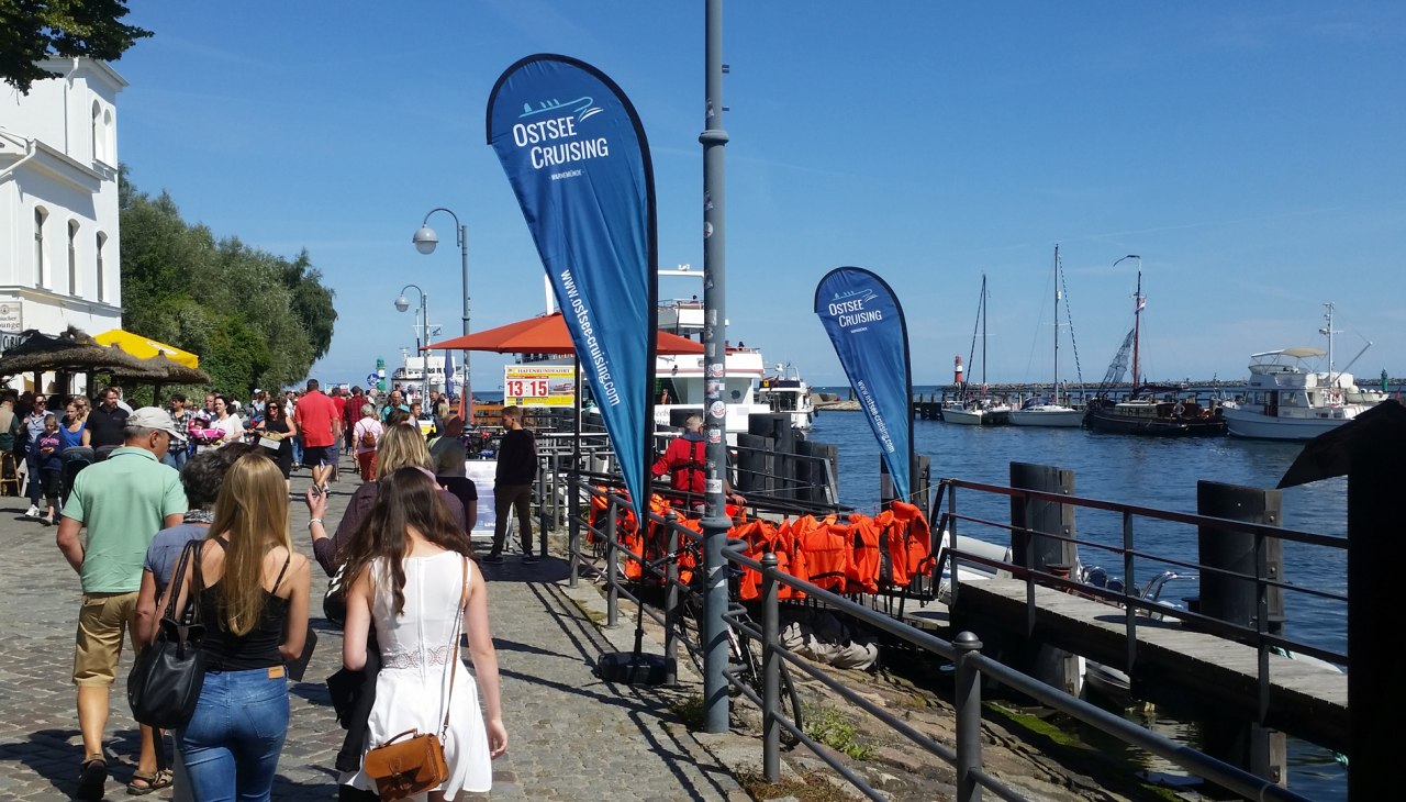 Ostsee-Cruising Station am Alten Strom, © Ostsee-Cruising Ostsee-Cruising Station am Alten Strom, © Ostsee-Cruising
