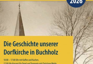 Einladung Dorfkirche Buchholz zum Tag des offenen Denkmals // &copy; F&ouml;rderverein zur Erhaltung der Dorfkirche Buchholz e. V.