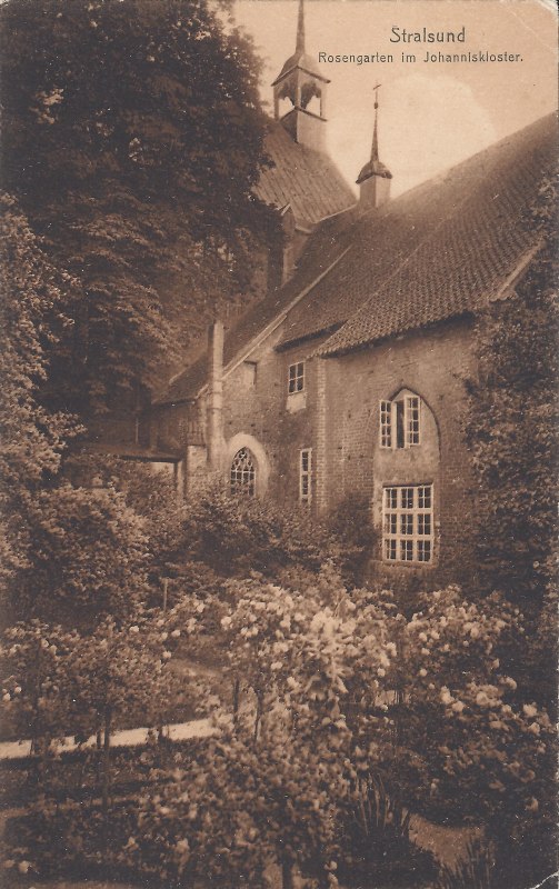 Rosengarten, um 1927 // &copy; Postkarte