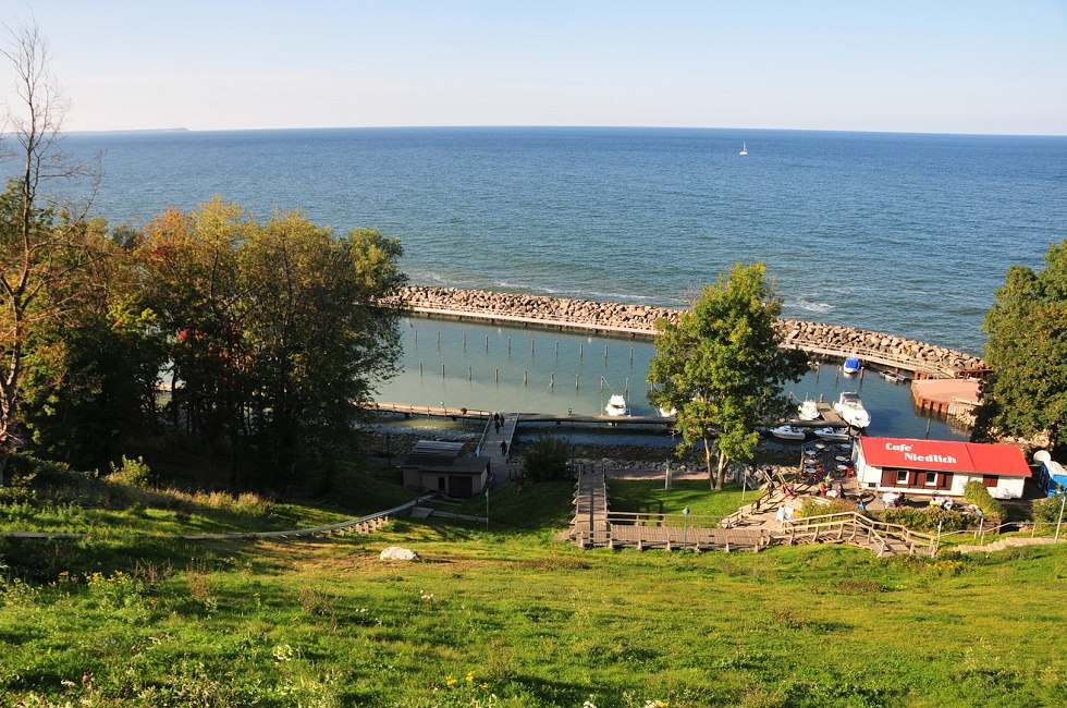 Hafen von Lohme von oben // &copy; Tourismuszentrale R&uuml;gen