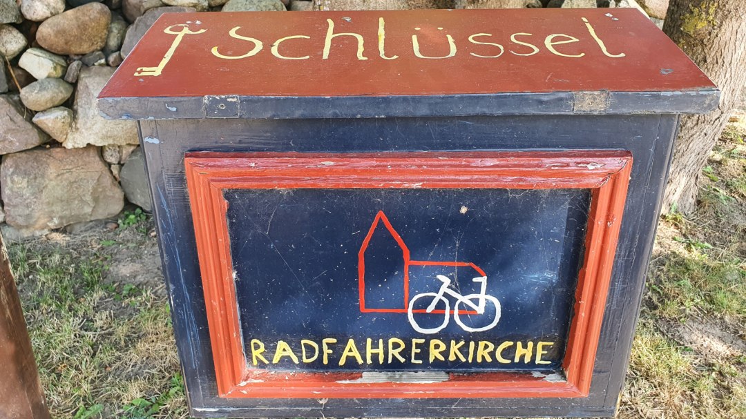 Im Schlüsselkasten wird in der Hauptsaison tagüber der Schlüssel aufbewahrt, © S .Maus