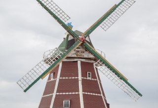 die Holl&auml;nderwindm&uuml;hle in Zepelin, &copy; Frank Burger