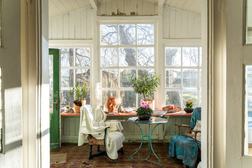 Wintergarten im Gutshaus Boitin, &copy; DOMUSimages