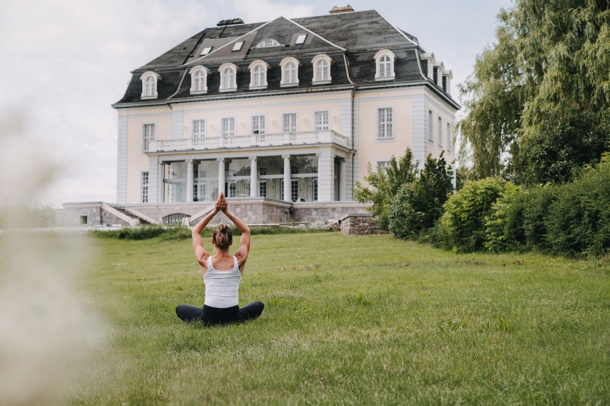 Yoga und Retreats im Reset Hotel Groß Plasten // © Reset Hotel Groß Plasten / Urte Sturm Yoga und Retreats im Reset Hotel Groß Plasten // © Reset Hotel Groß Plasten / Urte Sturm