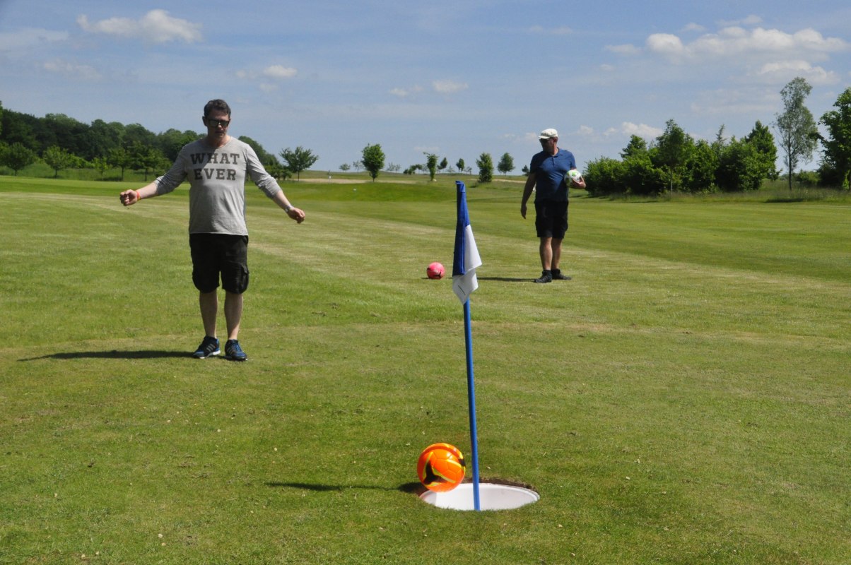 Footgolf op het Strelasund Golf Park // &copy; Golfpark Strelasund