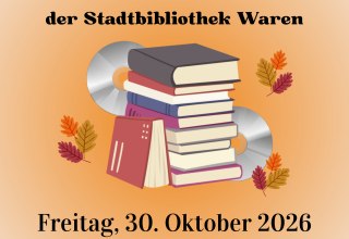 Kom gerne forbi og kig lidt rundt! // © Stadtbibliothek Waren Kom gerne forbi og kig lidt rundt! // © Stadtbibliothek Waren