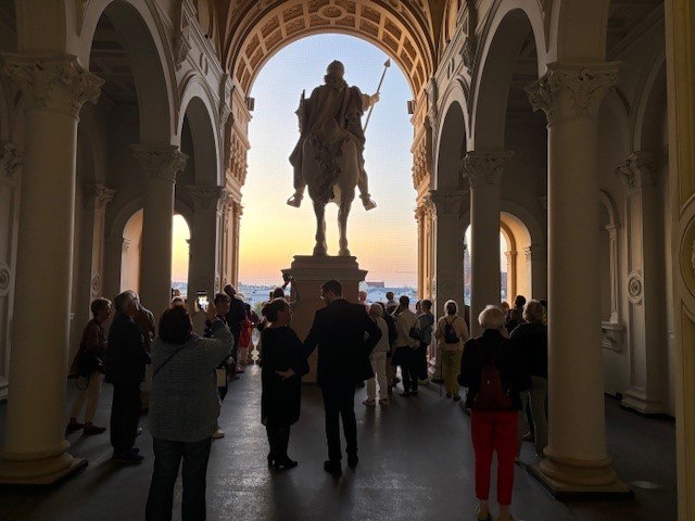 Schloss Schwerin, Plattform Niklotstatue, © Landtag M-V
