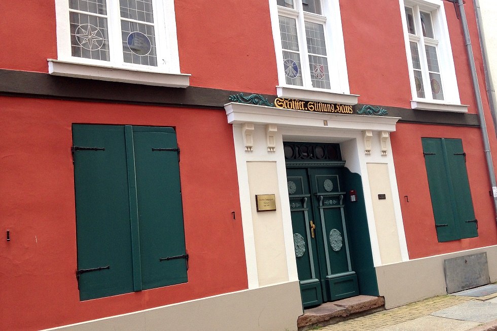 Buitenaanzicht van het huis in Frankenstraße, © Sabrina Wittkopf-Schade Buitenaanzicht van het huis in Frankenstraße, © Sabrina Wittkopf-Schade