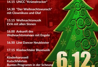 Weihnachtsprogramm, © Tom Clauss Weihnachtsprogramm, © Tom Clauss