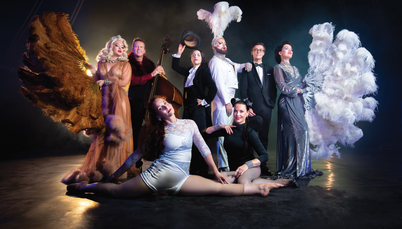 Vintage Wonderland - die glamouröse Burlesque Wintershow, © Nick Scholey Vintage Wonderland - die glamouröse Burlesque Wintershow, © Nick Scholey