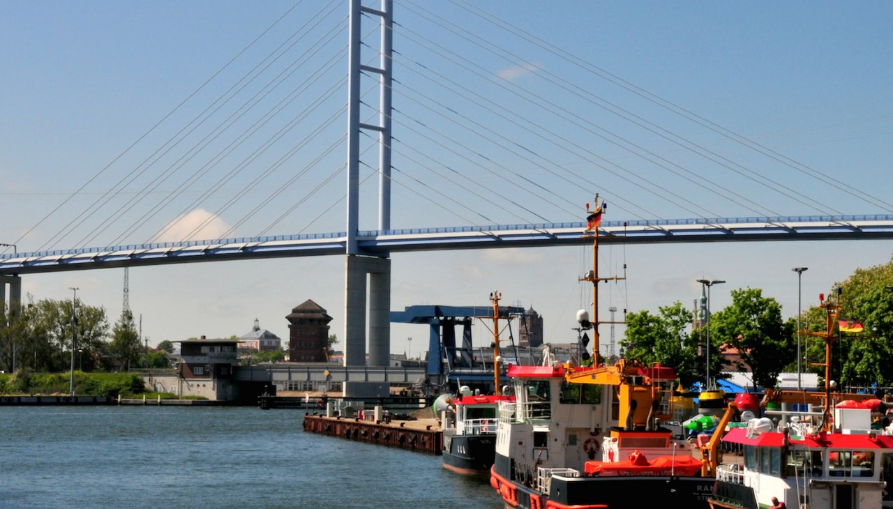 Stralsund und seine 2 Brücken, © Tourismuszentrale Rügen Stralsund und seine 2 Brücken, © Tourismuszentrale Rügen