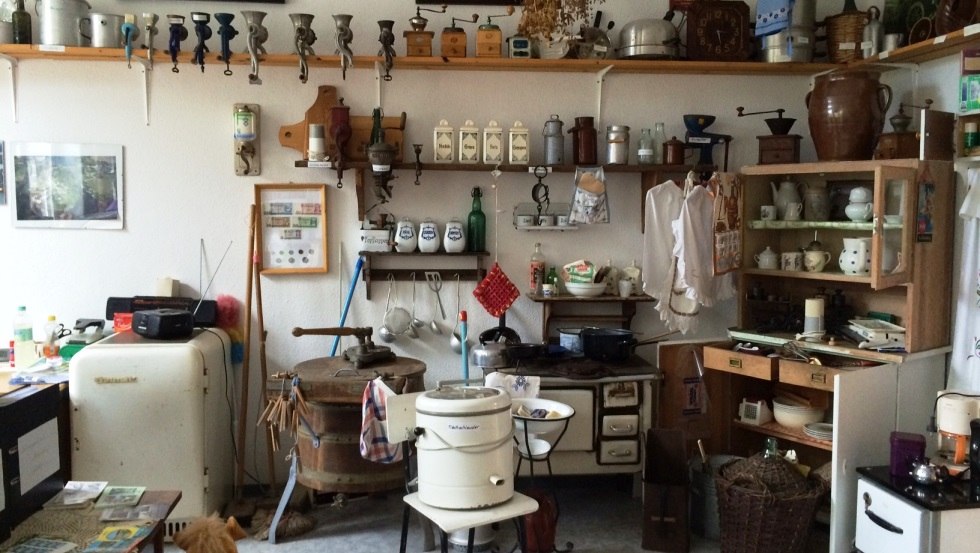 Kuriose Ausstellungsstücke in der Heimatstube Priepert, © Manfred Giesenberg Kuriose Ausstellungsstücke in der Heimatstube Priepert, © Manfred Giesenberg