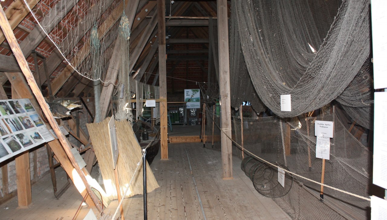 Fischereiausstellung, © Amt Mecklenburgische Kleinseenplatte Fischereiausstellung, © Amt Mecklenburgische Kleinseenplatte