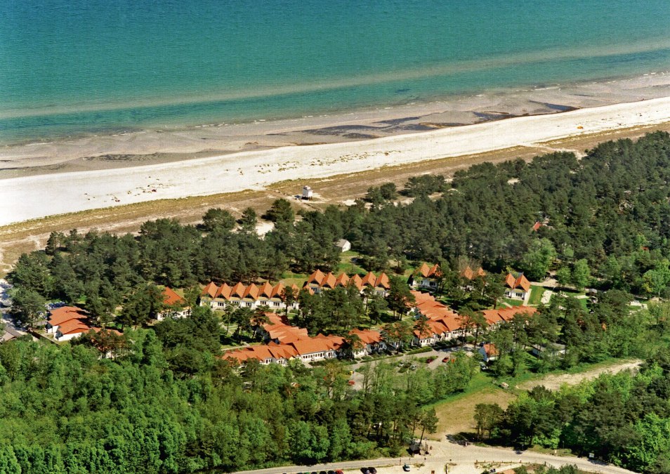 Die Anlage von oben, © Haus hinter den Dünen Die Anlage von oben, © Haus hinter den Dünen