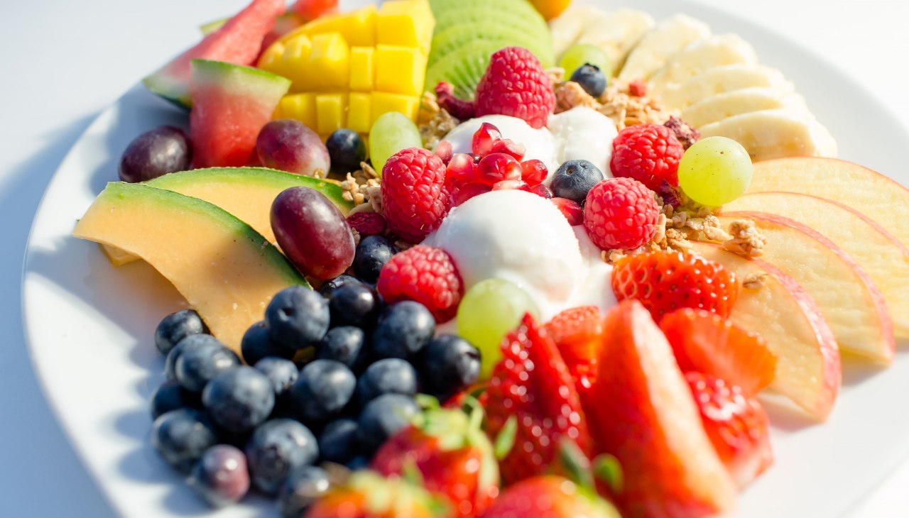 Gesunder Eis-Obstteller, © Nadine Rupp Gesunder Eis-Obstteller, © Nadine Rupp