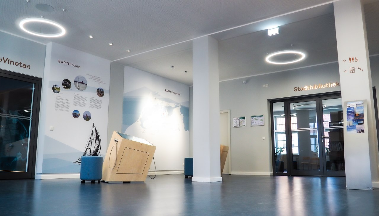 Barth-Information im Vineta-B&uuml;rgerhaus, &copy; Stadt Barth