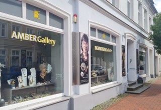 Die Bernstein Galerie E in der Neuen Klosterstraße // © Uta Erichson Die Bernstein Galerie E in der Neuen Klosterstraße // © Uta Erichson
