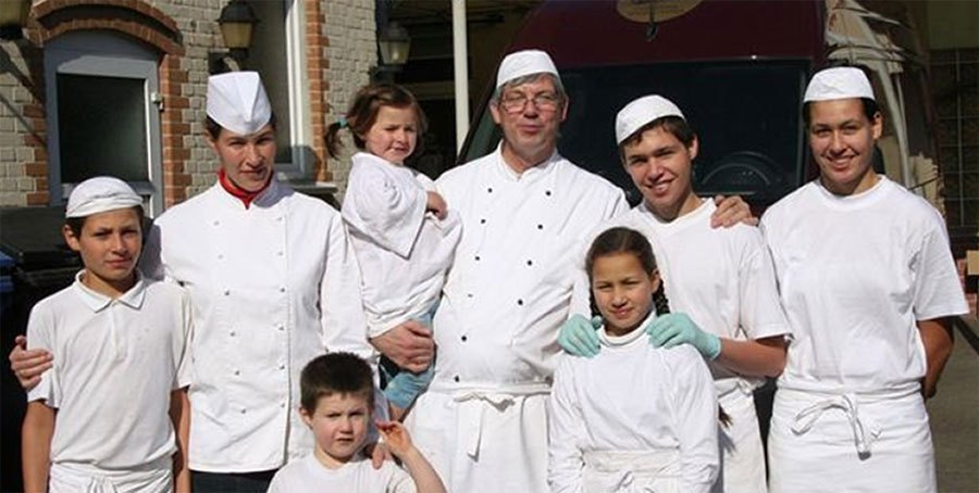 De familie Komander // © Familienkonditorei Komander - Grammentin De familie Komander // © Familienkonditorei Komander - Grammentin