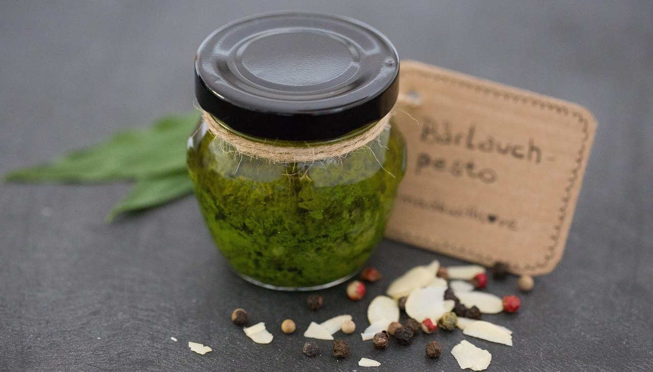 B&auml;rlauchpesto, &copy; Bild von Bernadette Wurzinger auf Pixabay
