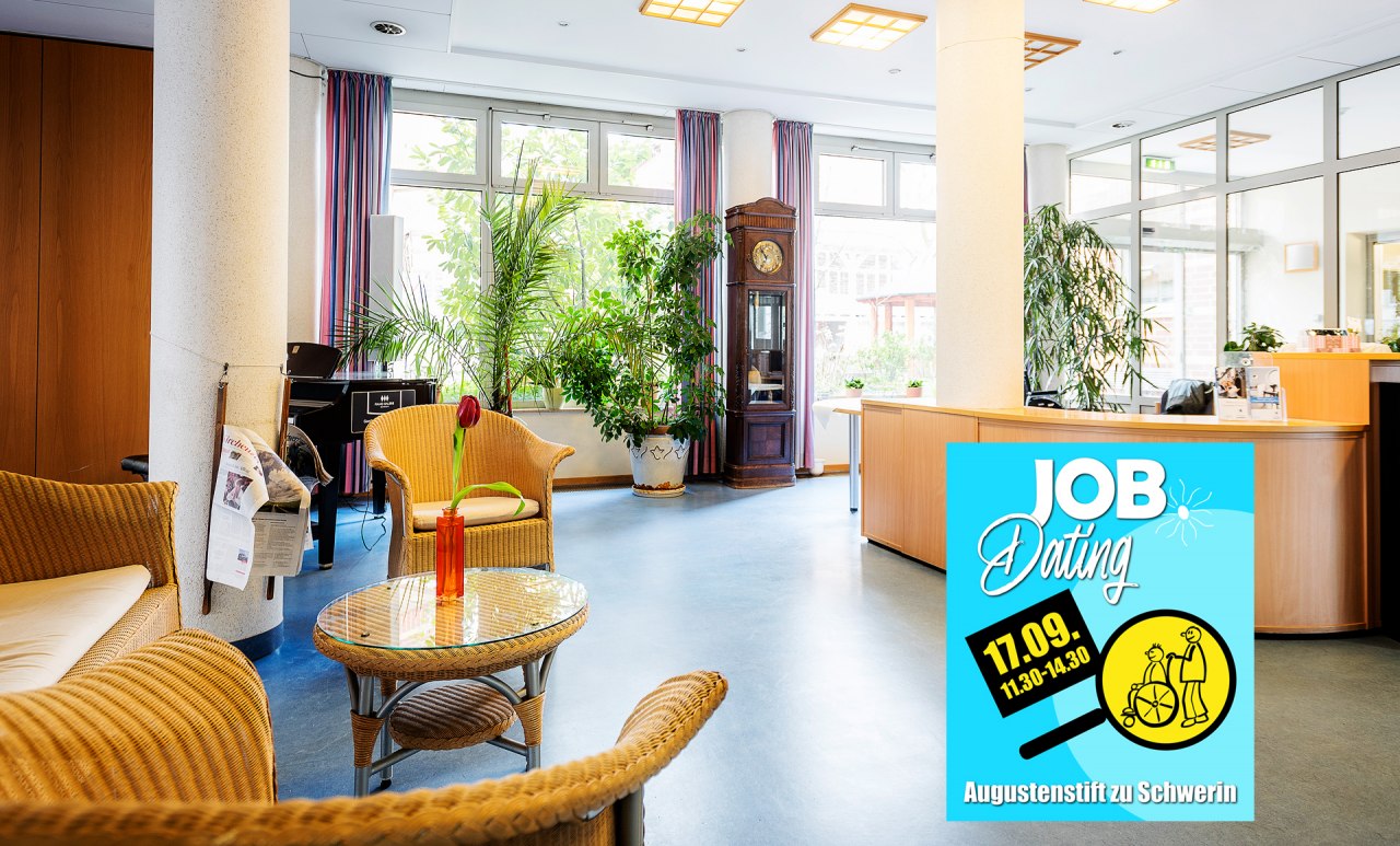 Job-Dating im Augustenstift // © Netzwerk für Menschen Job-Dating im Augustenstift // © Netzwerk für Menschen