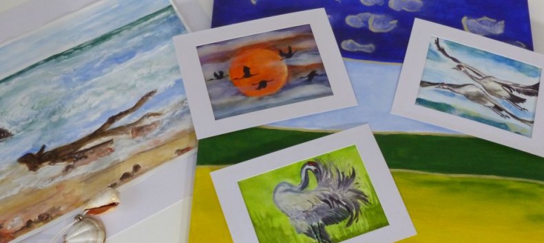 Aquarell-, Acryl- und &Ouml;lmalerei, &copy; Andrea Budde, Rugensee