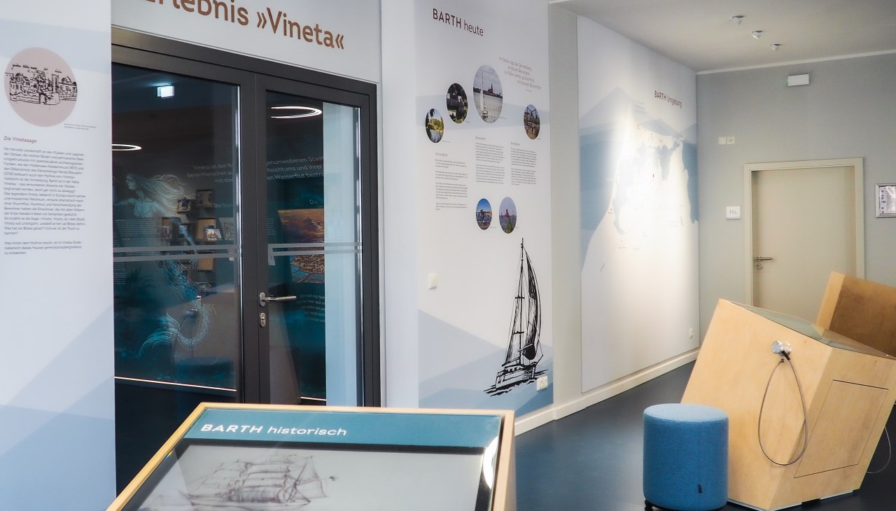Barth-Information im Vineta-B&uuml;rgerhaus, &copy; Stadt Barth