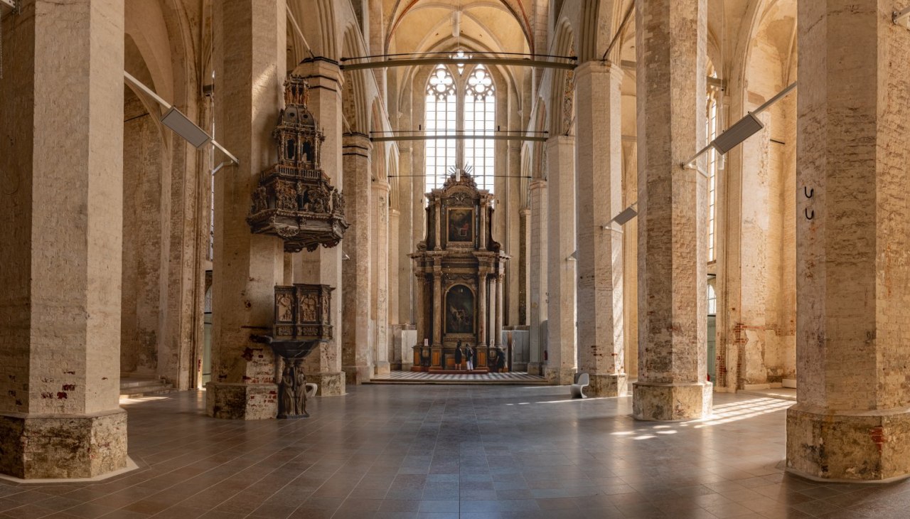 Altar in der Kulturkirche St. Jakobi in Stralsund, &copy; TMV/Tiemann