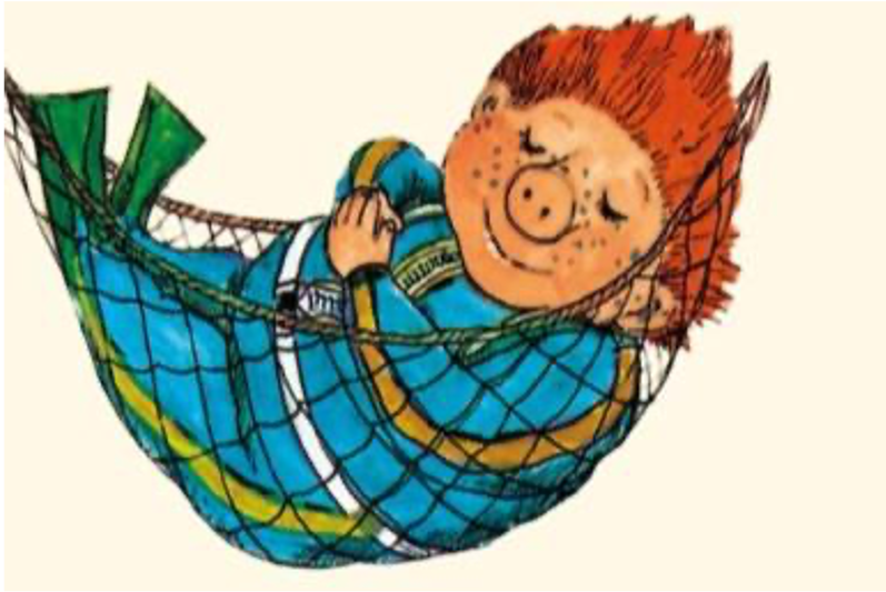 © Paul Maar: Eine Woche voller Samstag, Oetinger Verlag © Paul Maar: Eine Woche voller Samstag, Oetinger Verlag