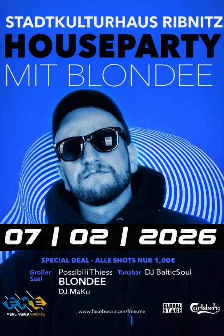 Houseparty mit Blondee, &copy; Feel Meer Event