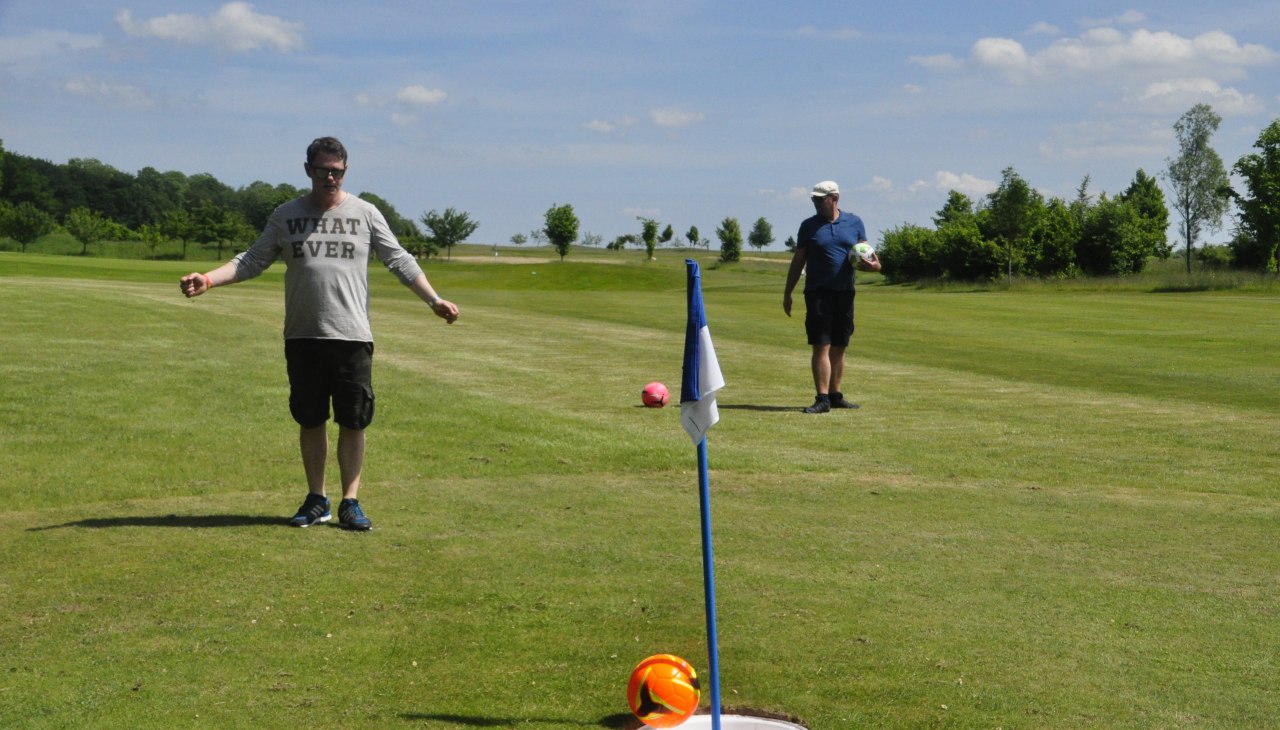 Footgolf op het Strelasund Golf Park, &copy; Golfpark Strelasund