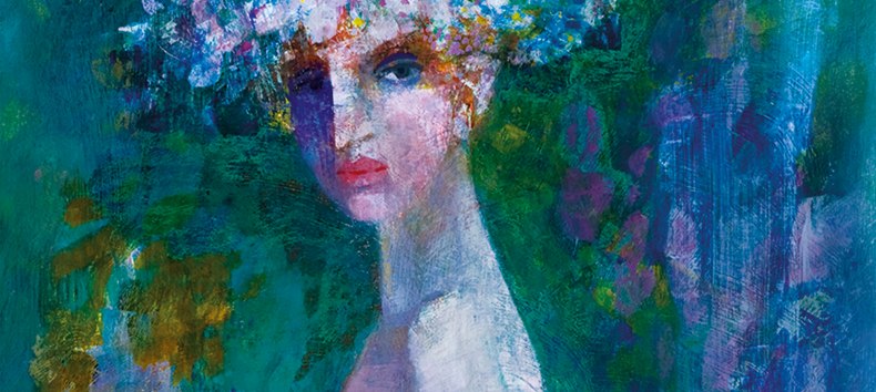 Petit Fleur, Acryl 2013, 73 x 50,5 cm
Detail // &copy; Siegfried Besser