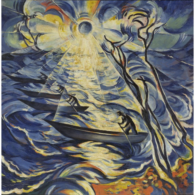 1923, Öl auf Holz (Leihgabe Kunsthalle Rostock) // © Egon Tschirch (Leihgabe Kunsthalle Rostock) 1923, Öl auf Holz (Leihgabe Kunsthalle Rostock) // © Egon Tschirch (Leihgabe Kunsthalle Rostock)
