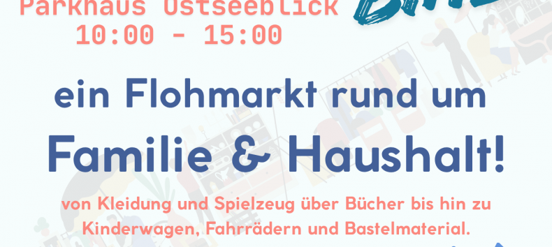 Flyer Familienflohmarkt // &copy; K&uuml;stenkinder e.V.