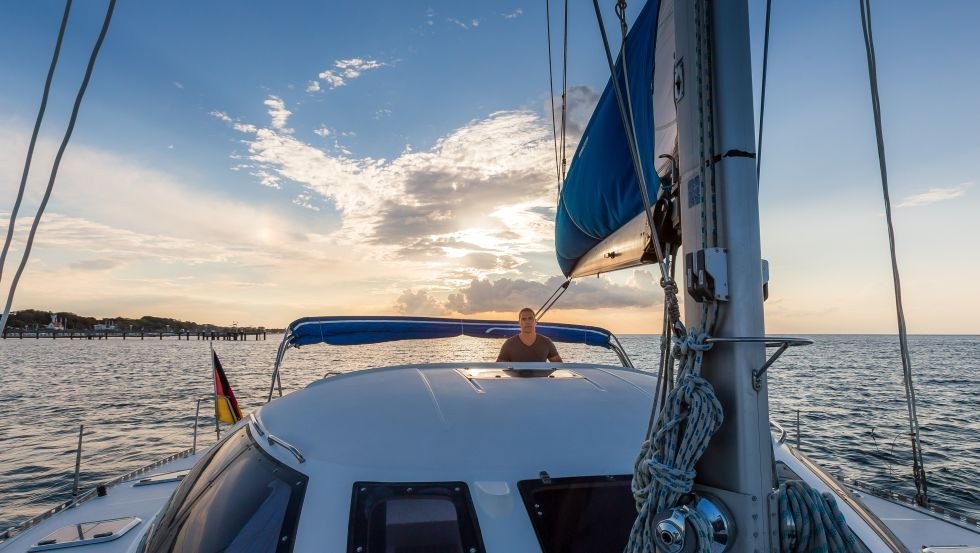 Segeln mit dem Katamaran VIAMAR in Kühlungsborn // © VMO, Alexander Rudolph Segeln mit dem Katamaran VIAMAR in Kühlungsborn // © VMO, Alexander Rudolph