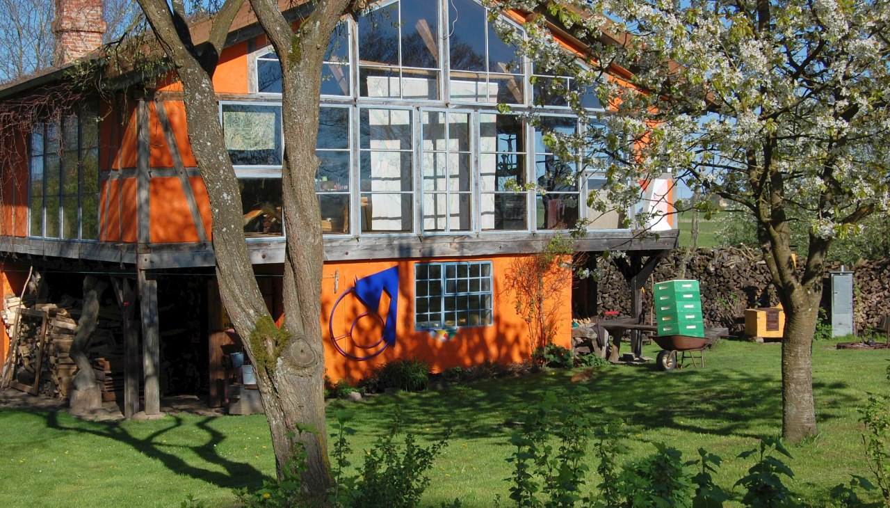 Die alte Wasserm&uuml;hle M&uuml;ggenwalde jetzt als Kunstort, &copy; Rhythmusreich / Thomas Reich