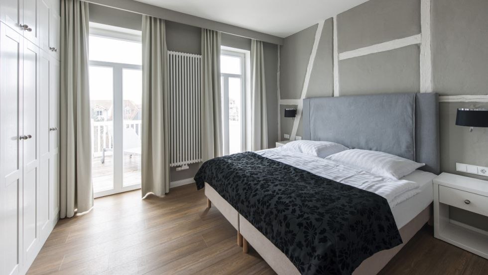 Schlafzimmeransicht FeWo Villa Minerva, &copy; Villa Minerva