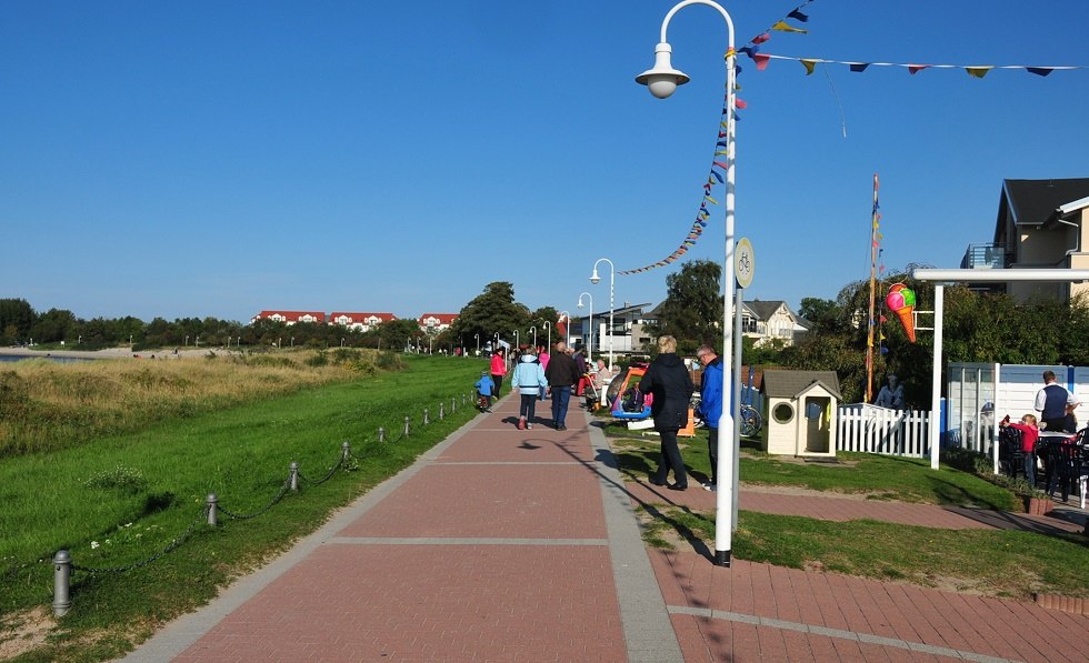Strandpromenade in Glowe // © Tourismuszentrale Rügen Strandpromenade in Glowe // © Tourismuszentrale Rügen
