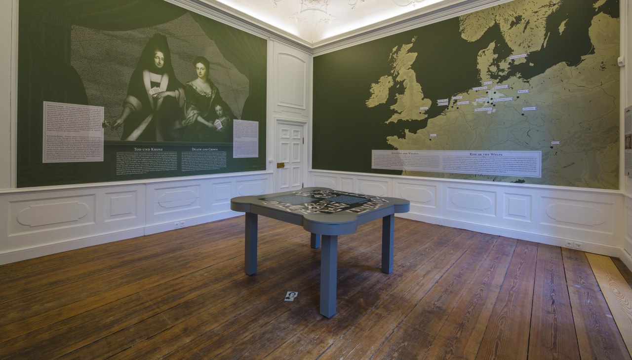 Interaktive Ausstellung im Schloss Bothmer, © SSGK MV / Timm Allrich Interaktive Ausstellung im Schloss Bothmer, © SSGK MV / Timm Allrich