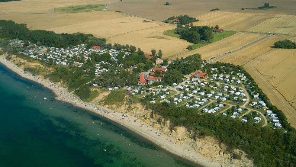 Luchtfoto van het Ostseecamp Seeblick, &copy; Ostseecamp Seeblick