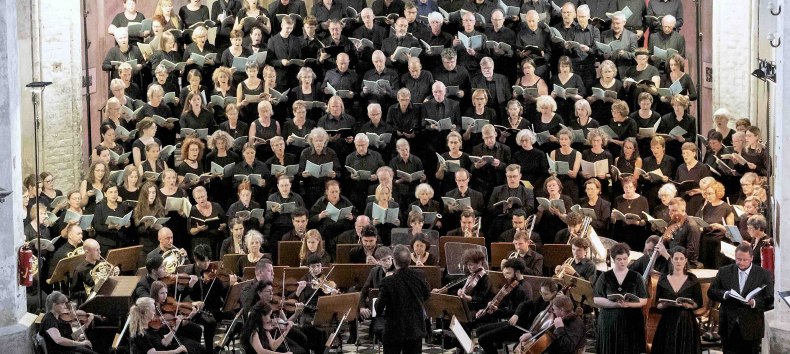 Bachchor an St. Nikolai Stralsund // &copy; Nils Kinder