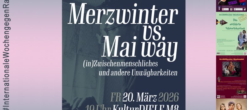 #Rassismuswoche2026-Merzwinter vs. Mai way // &copy; Gunter Lampe / KULTURSamkeit Stralsund e.V.