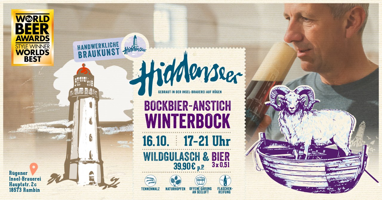 Veranstaltungsplakat // © Insel-Brauerei Veranstaltungsplakat // © Insel-Brauerei