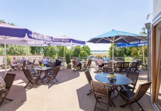 Vanaf hier kun je genieten van een prachtig uitzicht over het Kummerowmeer // © Ferienland Salem Vanaf hier kun je genieten van een prachtig uitzicht over het Kummerowmeer // © Ferienland Salem