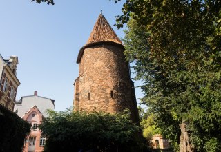 Wasserturm von der Lindengarten-Seite // © Frank Burger Wasserturm von der Lindengarten-Seite // © Frank Burger