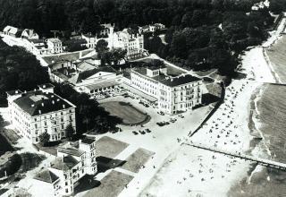 Luftbildaufnahme des Seebads Heiligendamm um 1925, &copy; A. Beckmann / Grand Hotel Heiligendamm