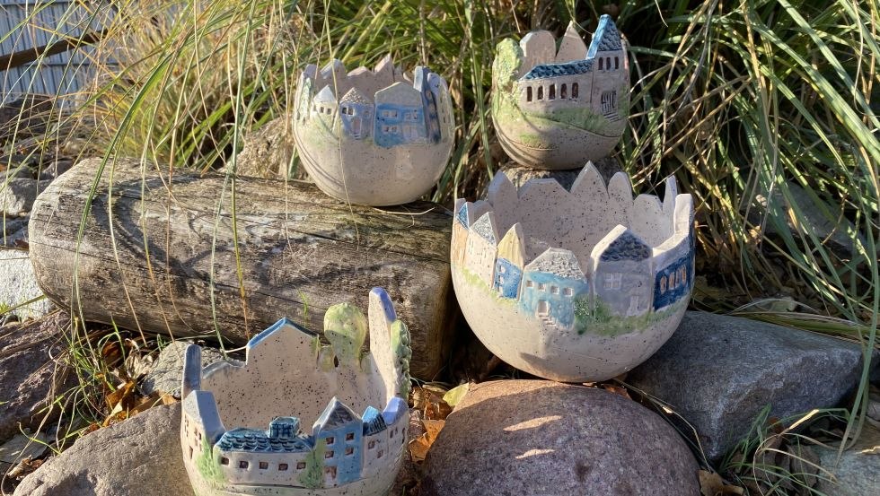 Häuserschalen, © Kristin Meinke Häuserschalen, © Kristin Meinke