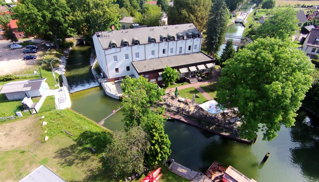 Luftaufnahme, &copy; Hotel "Zum L&ouml;wen"