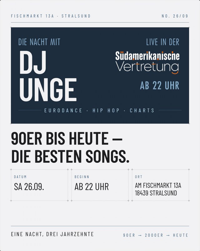 Die Nacht mit DJ UNGE // &copy; SAV