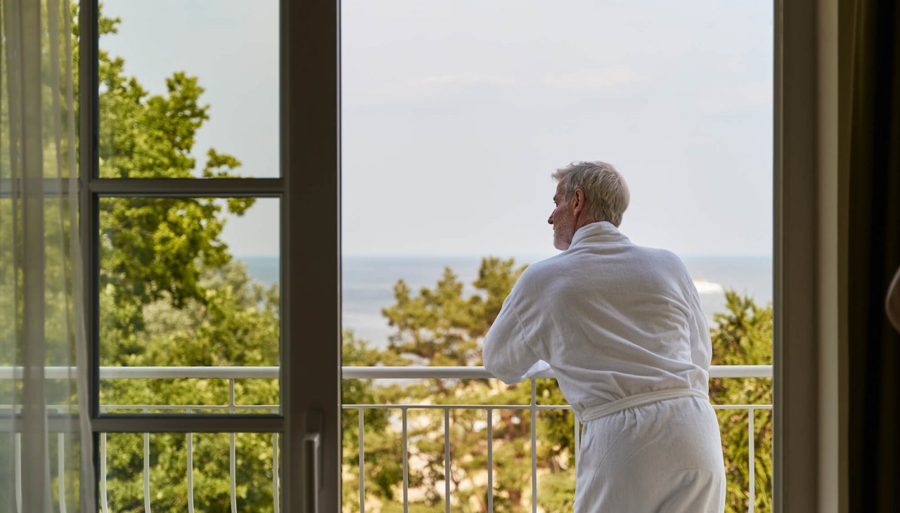 Direkter Seeblick aus dem A-ROSA Strandidyll Heringsdorf, © DSR Hotel Holding Direkter Seeblick aus dem A-ROSA Strandidyll Heringsdorf, © DSR Hotel Holding